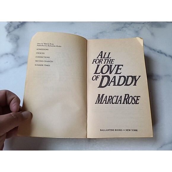 All For The Love Of Daddy By Marcia Rose Paperback - Picture 4 of 10